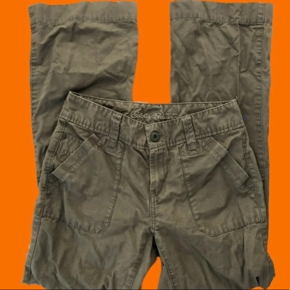 Low rise cargo pants